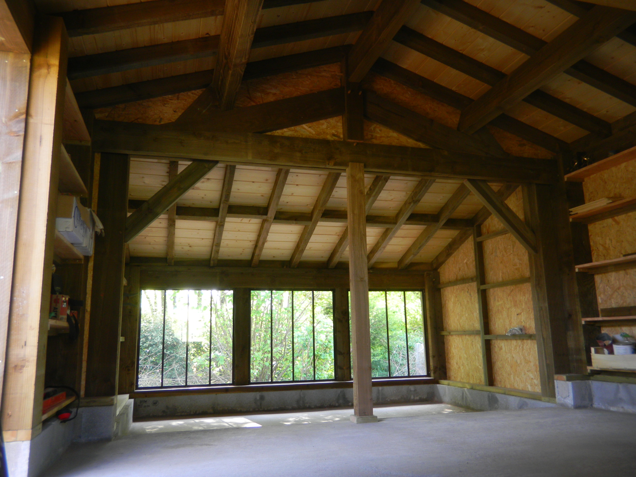 charpente interieure